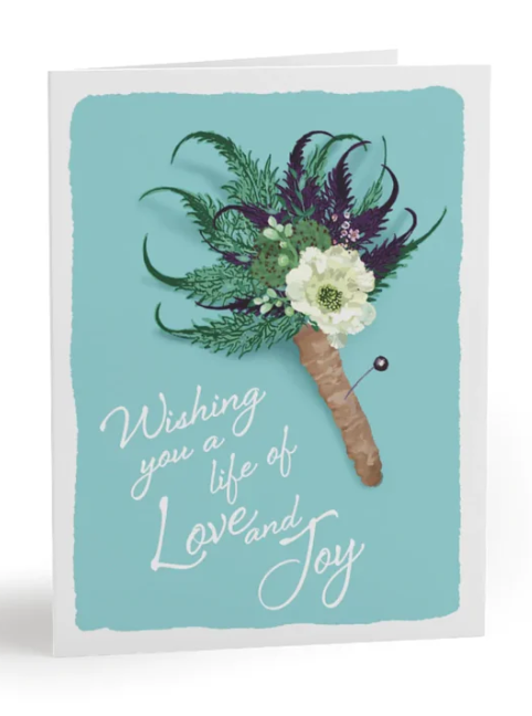 GREETING CARD | LOVE AND JOY WEDDING