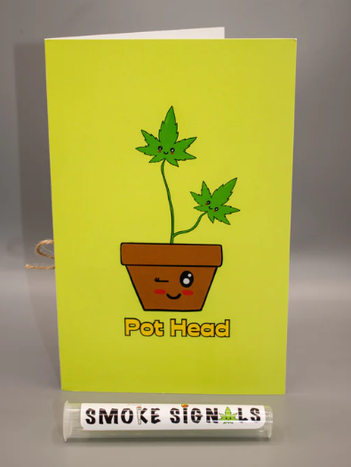 GREETING CARD | POT HEAD
