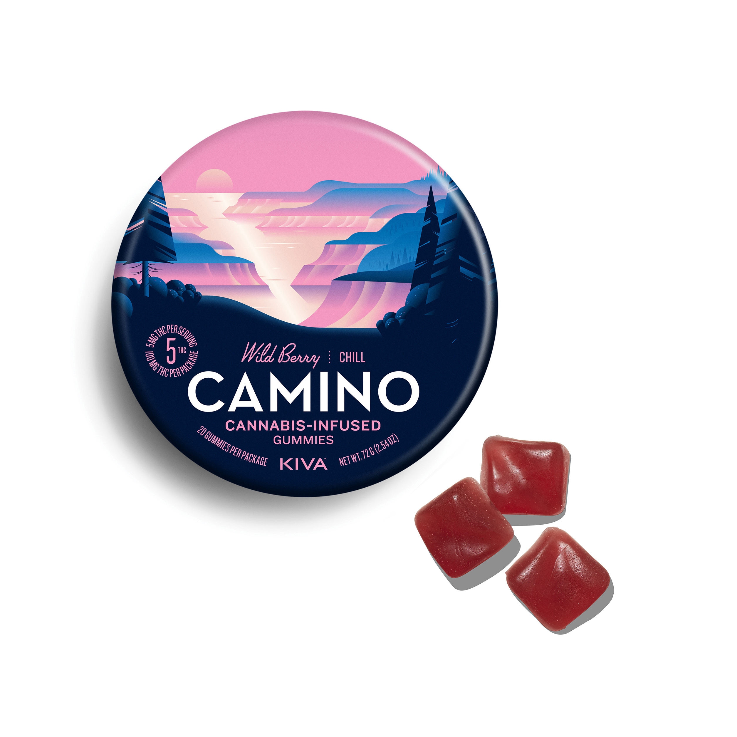 GUMMY | WILD BERRY | 100MG | 20PK