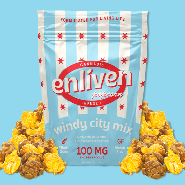 WINDY CITY MIX POPCORN | 100MG