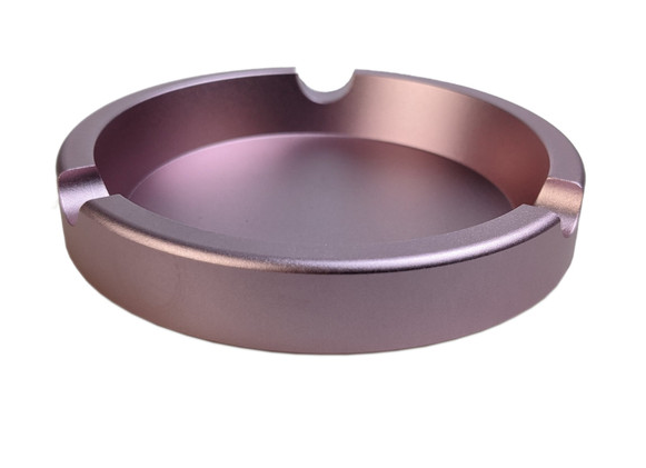 3.5" ALUMINUM ASHTRAY | ROSE GOLD