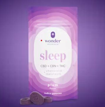 GUMMY | SLEEP PLUM WITH MELATONIN | 1:1:1 CBD:THC:CBN | 100MG | 20PK