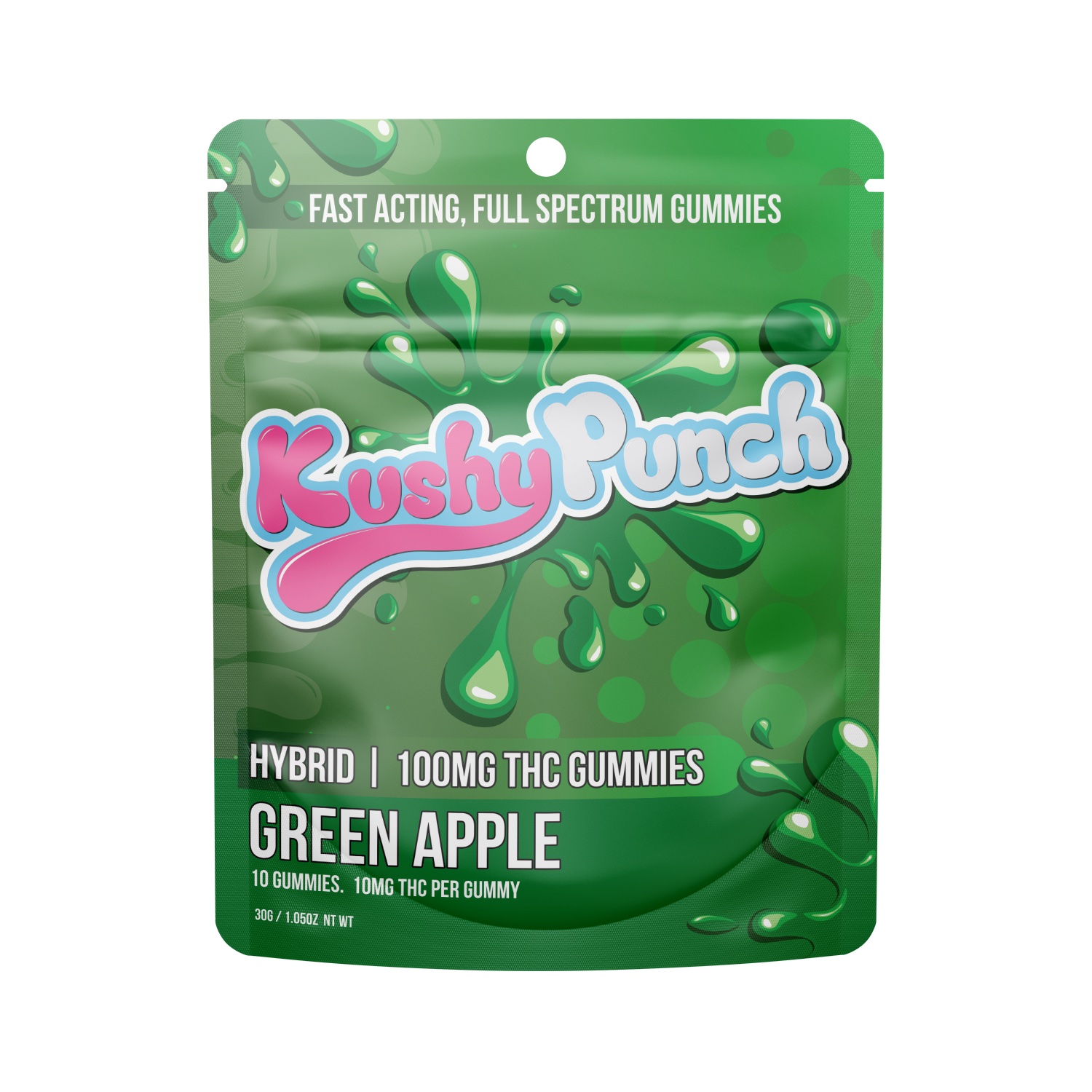 GUMMY | GREEN APPLE | 100MG | 10PK