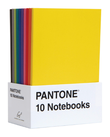 NOTEBOOK SET | PANTONE: 10 NOTEBOOKS