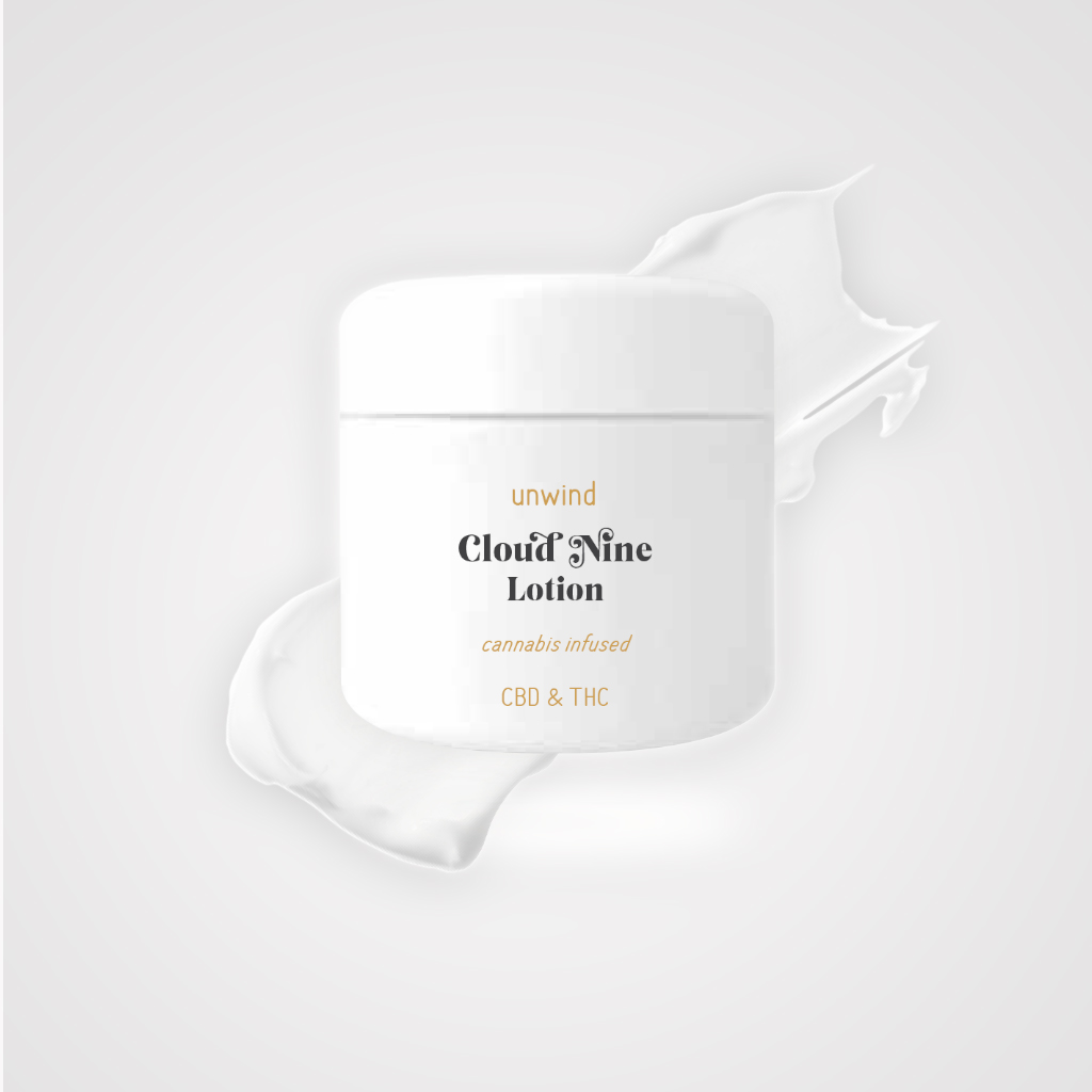 LOTION | CLOUD NINE 1:1 | 100MG THC : 100MG CBD | 2OZ