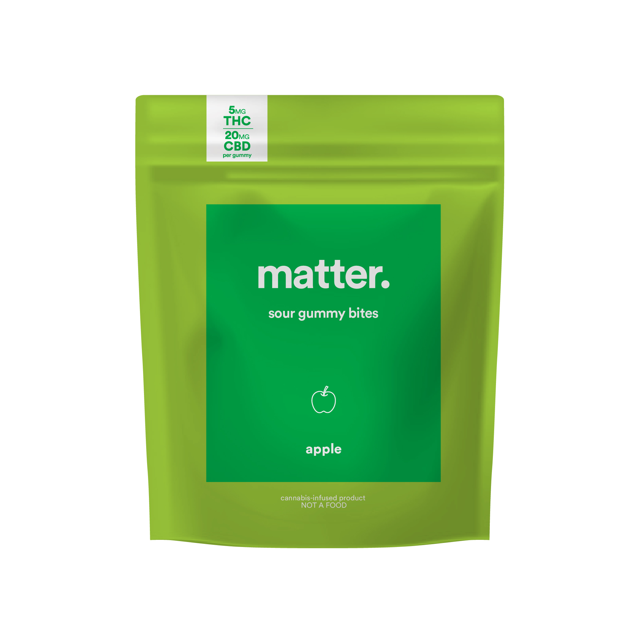 GUMMY | SOUR APPLE 1:4 | 100MG | 10PK