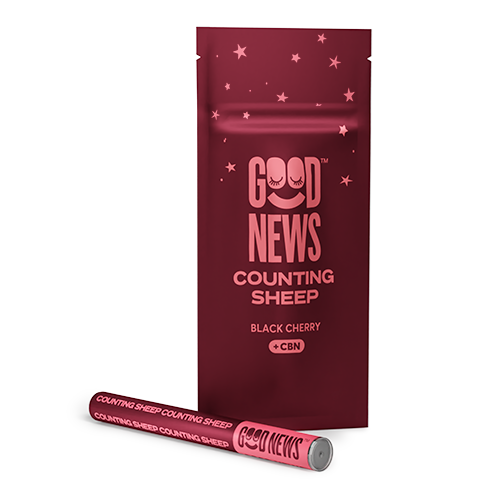 DISPOSABLE | COUNTING SHEEP 1:4 CBN BLACK CHERRY | .3G