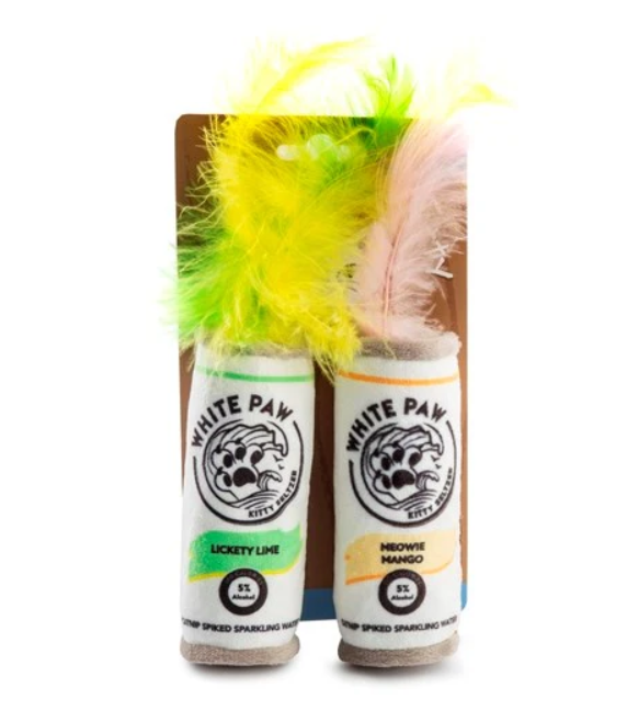 CAT TOY | WHITE PAW ORGANIC CATNIP TOYS | 2PK