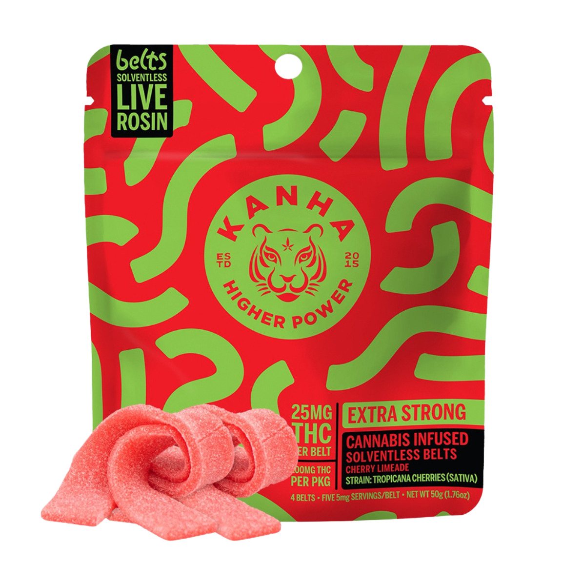 ROSIN BELT | CHERRY LIMEADE | 100MG | 4PK