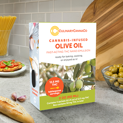 INFUSED | OLIVE OIL - 50 mg - 4 Pack