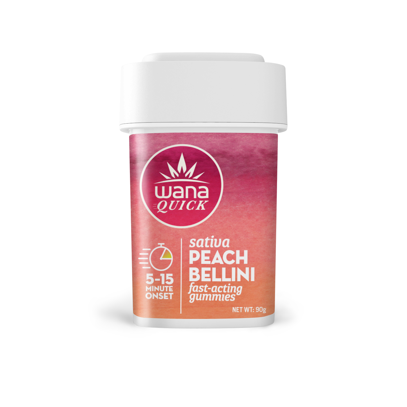 GUMMY | PEACH BELLINI | QUICK | 100MG | 10PK