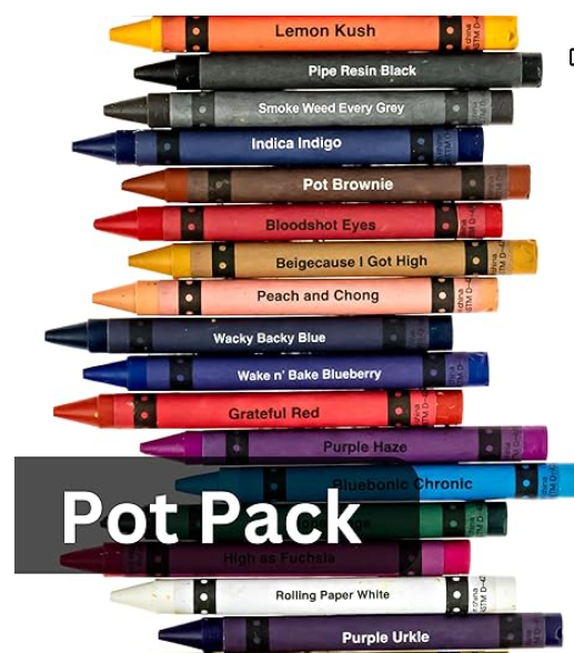 OFFENSIVE CRAYONS: POT PACK
