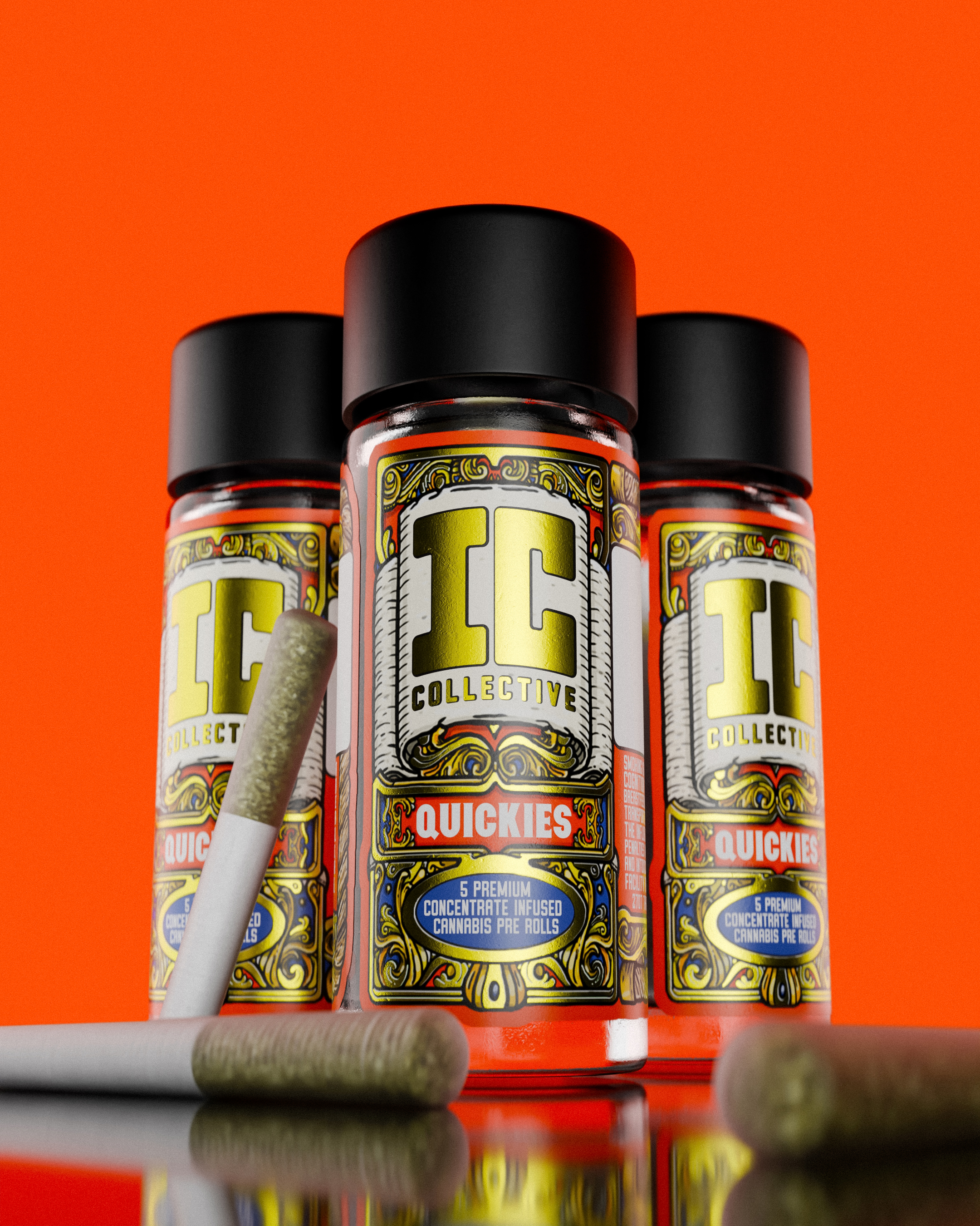 INFUSED | T.I.T.S X VIOLET CHEMS | 2.5G | 5PK