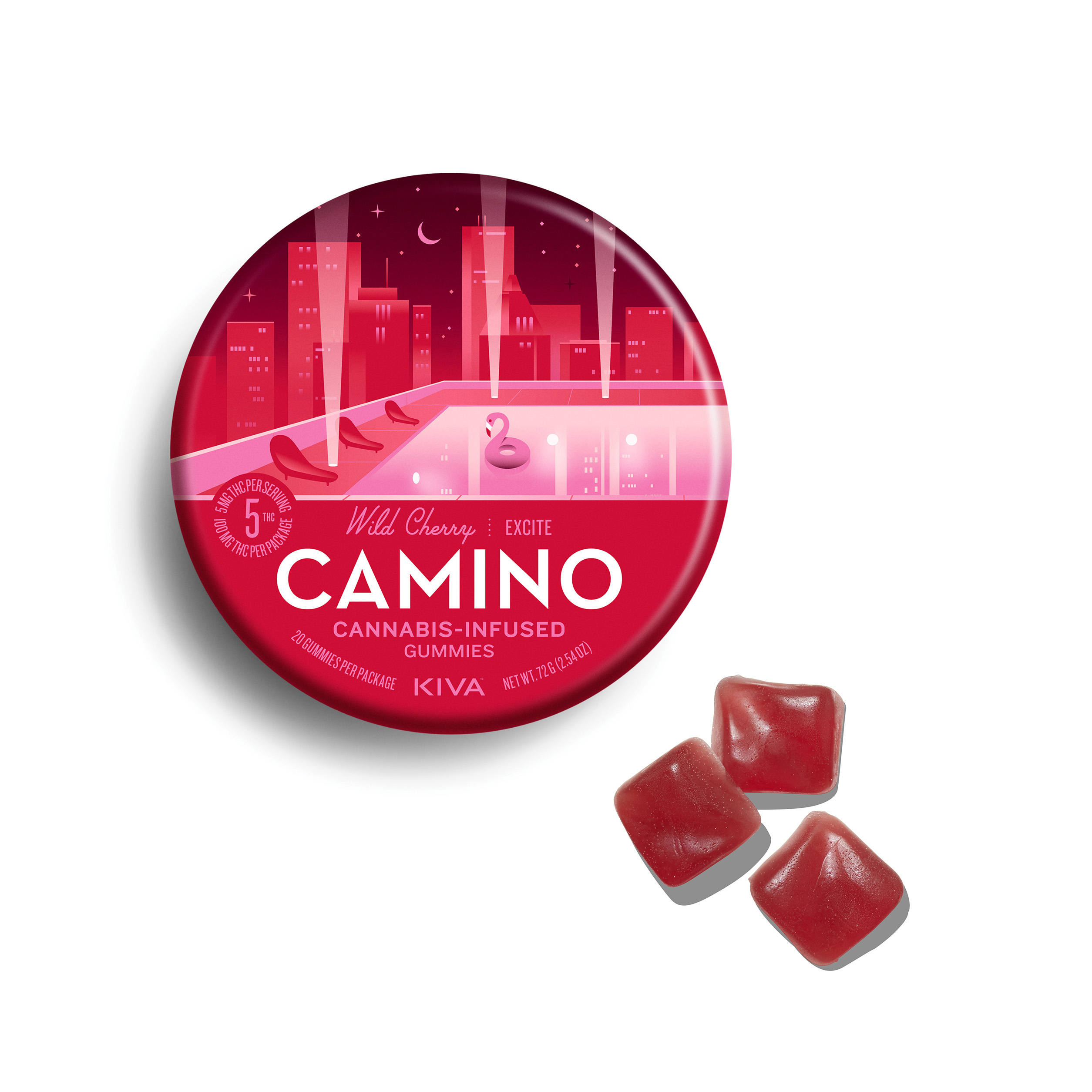 GUMMY | WILD CHERRY | 100MG | 20PK