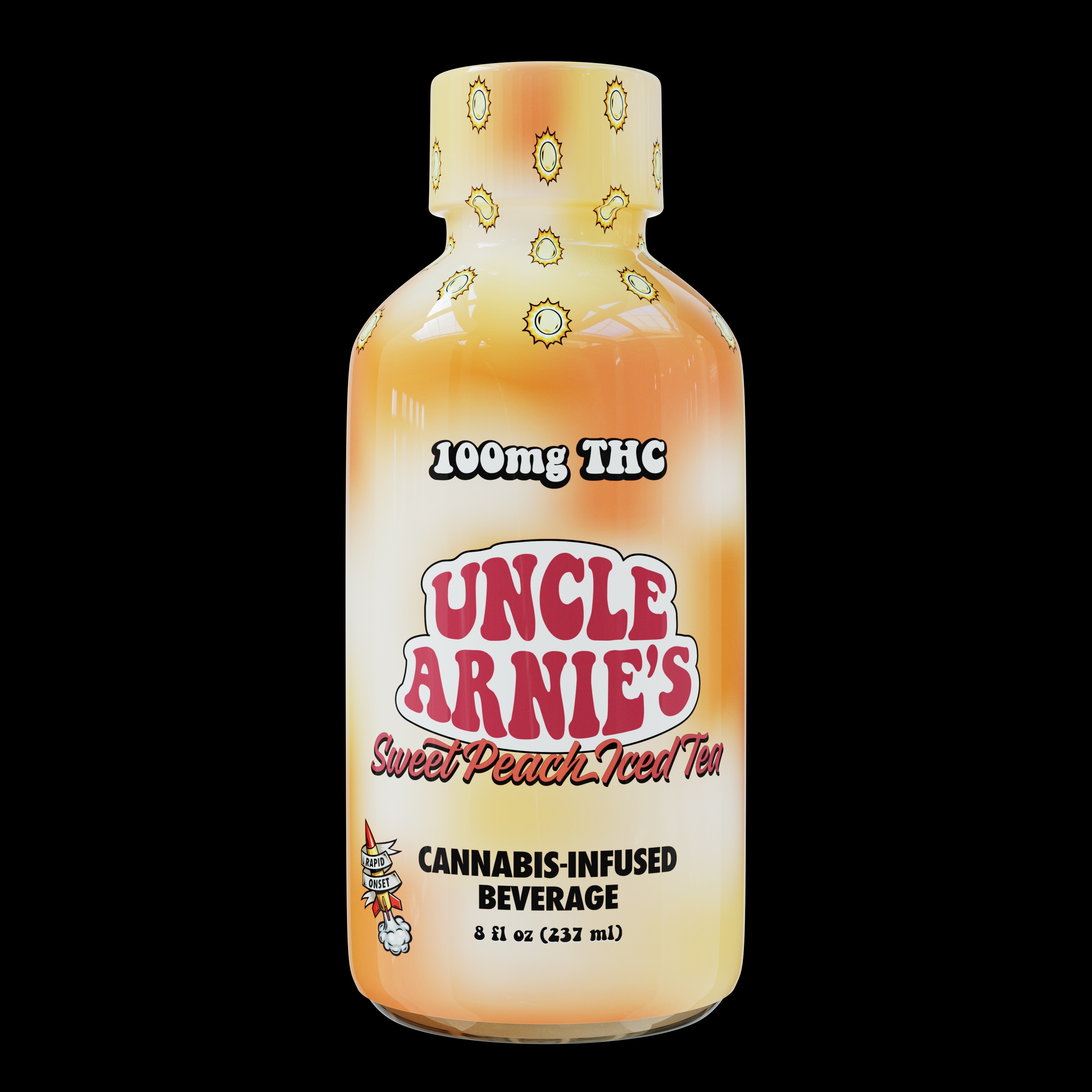 SWEET PEACH ICED TEA | 100MG | 8OZ