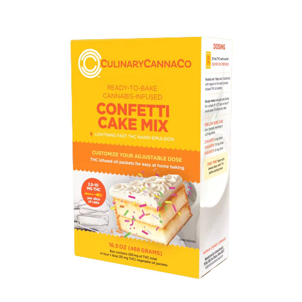 CONFETTI CAKE MIX | 100MG - 100 mg