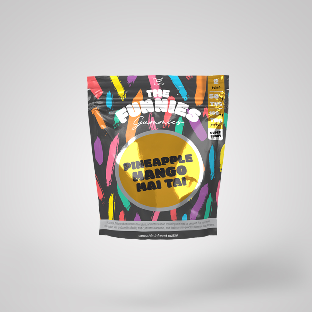 GUMMY | PINEAPPLE MANGO MAI TAI | 100MG | 2PK