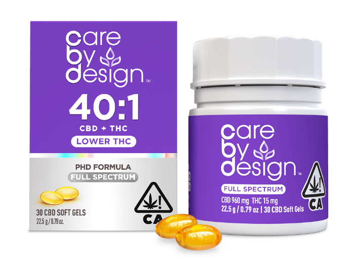 40:1 CBD SOFT GELS 30 PACK
