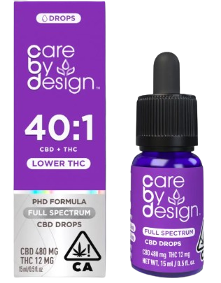 CARE BY DESIGN - 40:1 DROPS 30ML – Premium Cannabis Product at
