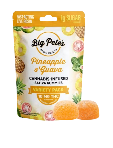 PINEAPPLE & GUAVA ROSIN FAST ACTING GUMMIES