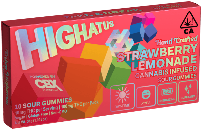STRAWBERRY LEMONADE GUMMIES 10PK