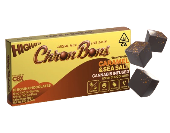 CARAMEL & SEA SALT - ROSIN INFUSED CHRONBONS 10PK