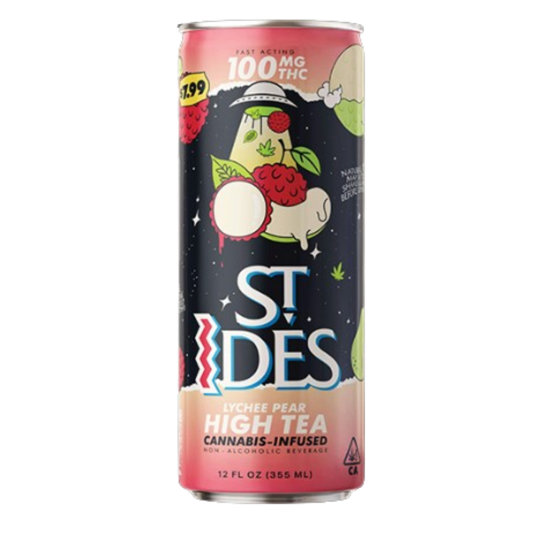 PEAR LYCHEE 100MG ICED TEA