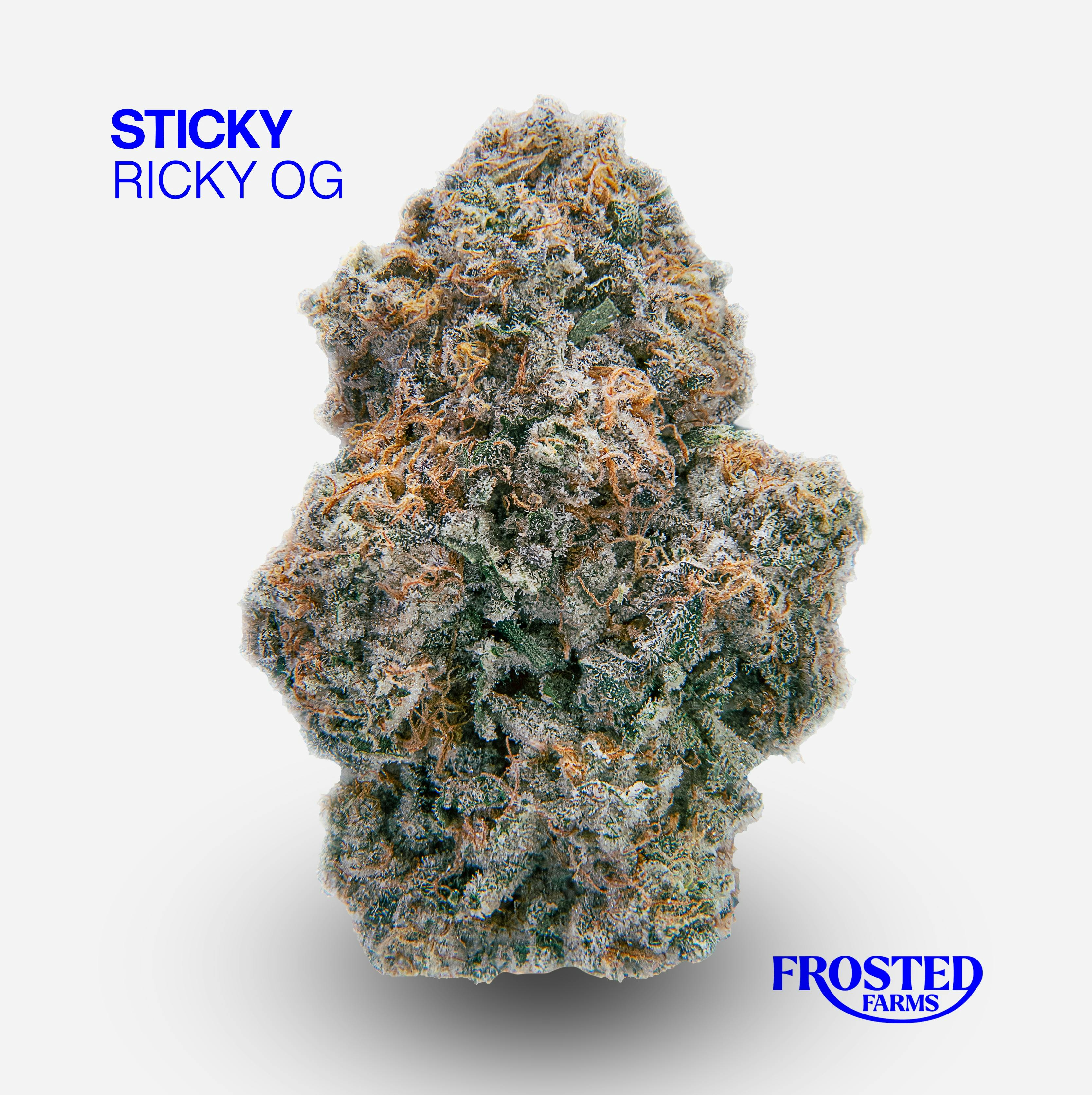 Frosted Farms | Sticky Ricky OG | Bulk Flower - 1 g – Premium Cannabis ...