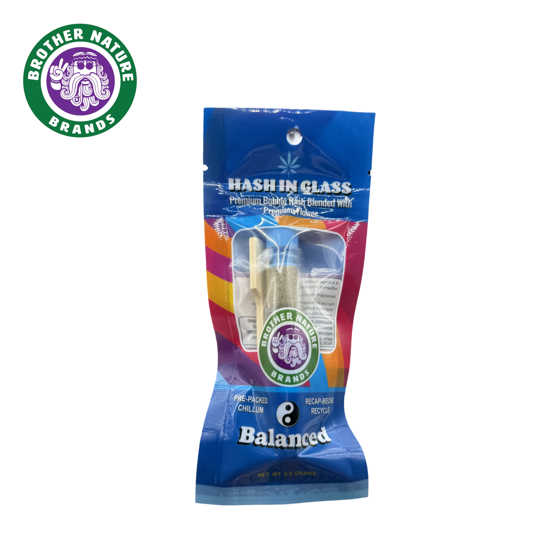 BROTHER NATURE | HASH IN A GLASS | SINGLE | .5G | BALANCED - 0.5 g ...