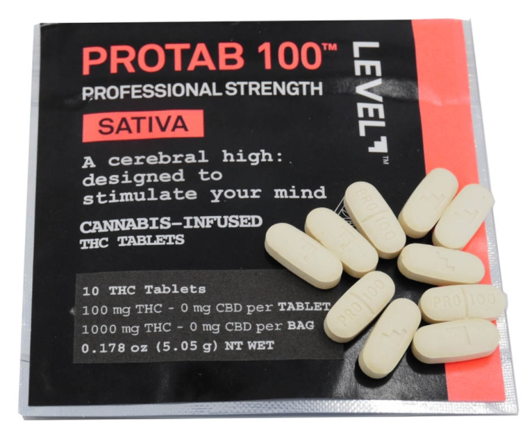 PROTAB SATIVA TABLETS 100MG 10PACK | Velvet Cannabis