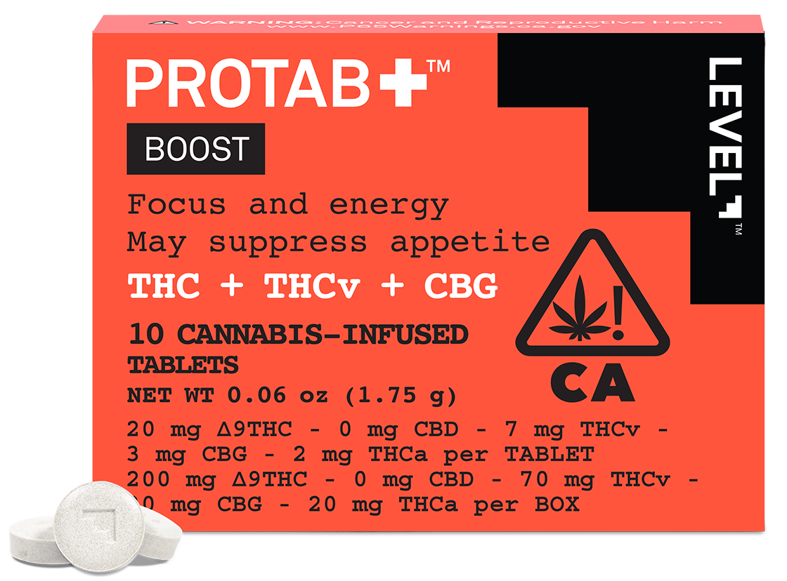 PROTAB BOOST 25MG 10PACK | Velvet Cannabis