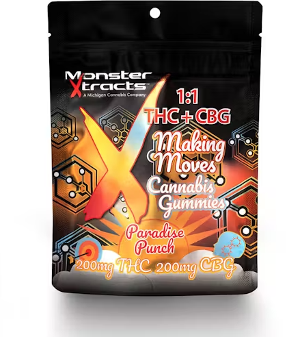 PARADISE PUNCH 1:1 MAKING MOVES GUMMY (10-PACK)