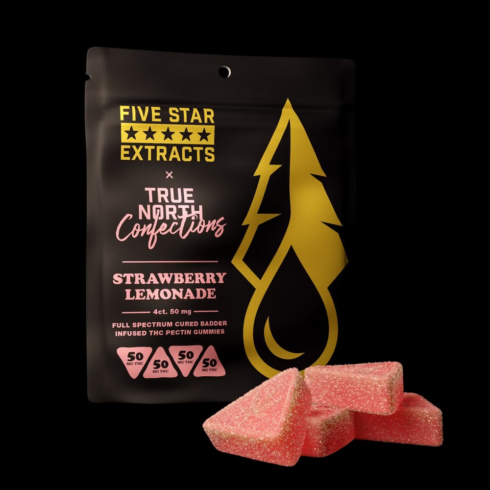 Strawberry Lemonade Badder Infused Gummy (4-Pack)