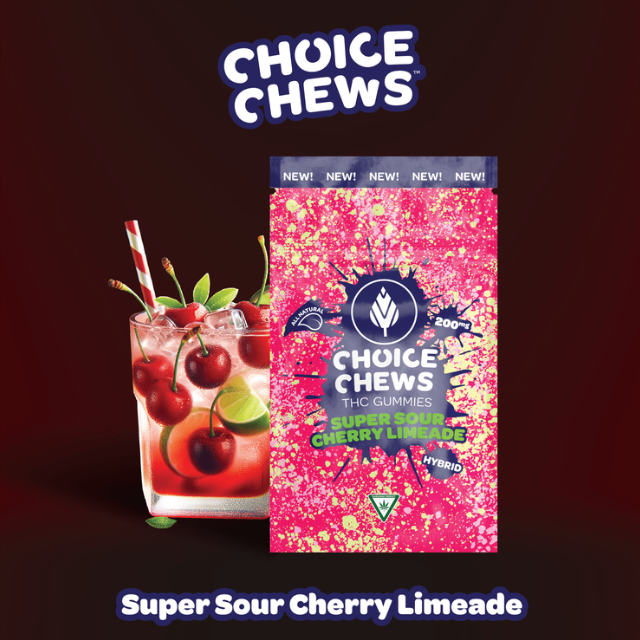 Super Sour Cherry Limeade Gummy (10-Pack)
