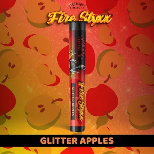 Glitter Apples Fire Styxx