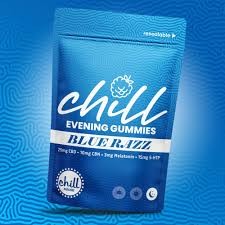 CBD BLUE RAZZ EVENING GUMMY (20-PACK)