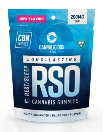 Blueberry RSO Rest Gummy (10-Pack)