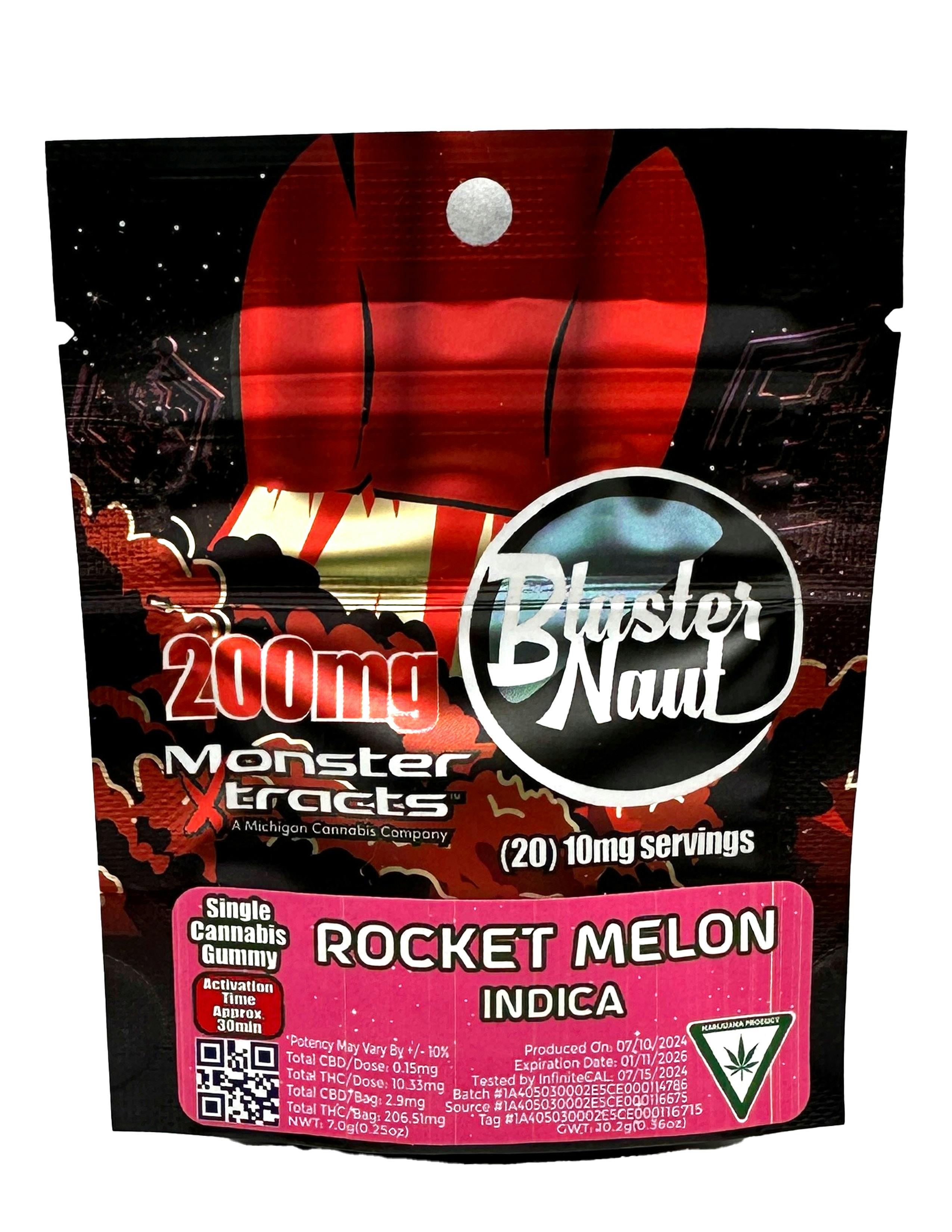 ROCKET MELON BLASTER NAUT GUMMY (1-PACK)