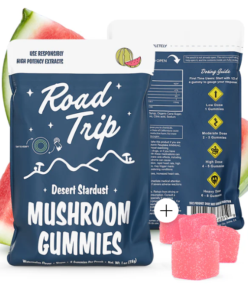 WATERMELON DESERT STARDUST MUSHROOM GUMMY (8-PACK)