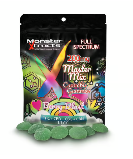 BERRY BLAST 1:1:1:1 MASTER MIX GUMMY