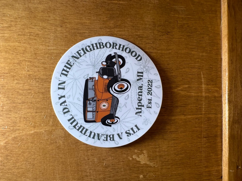 LARGE MODEL A STICKER