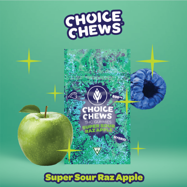 Super Sour Raz Apple Gummy (10-Pack)