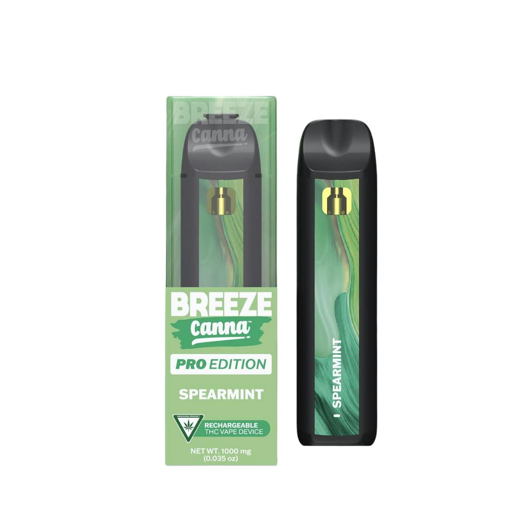 Pro Vape Near Me Breeze Canna - Pro Dispsable - - Spearmint Elevated Bay  City - REC Australia Candy Cane