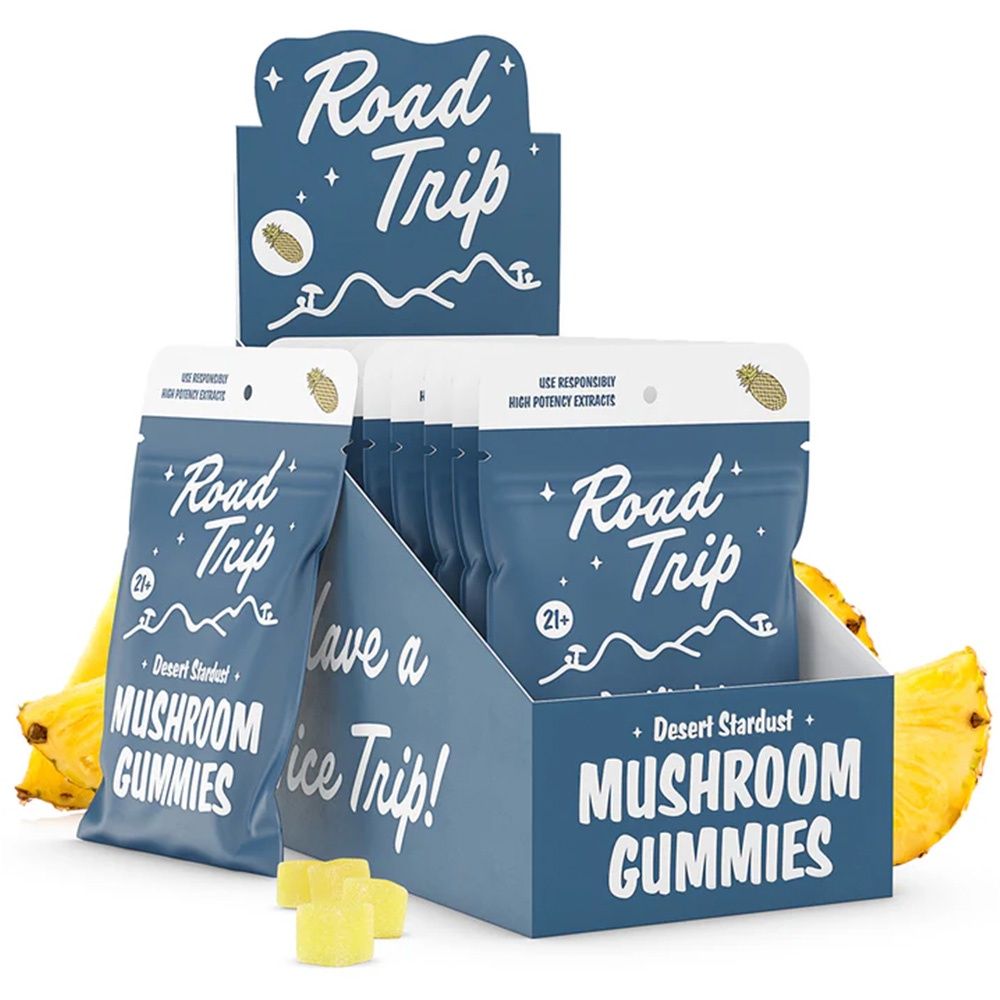 DESERT STARDUST MUSHROOM GUMMY PINEAPPLE (8-PACK)