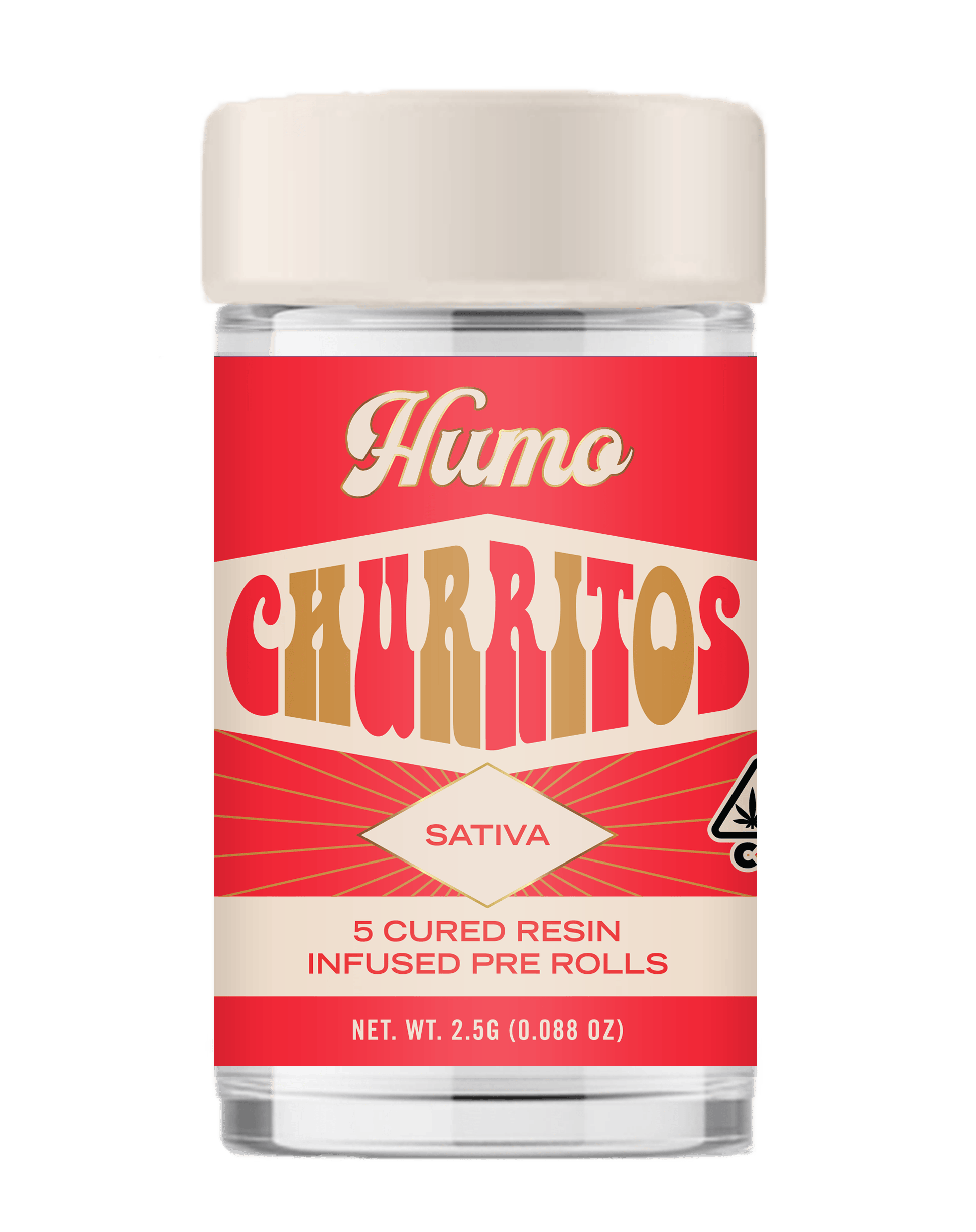 Papaya Churritos Pre-Roll | 5-Pack 0.5g - 2.5 g