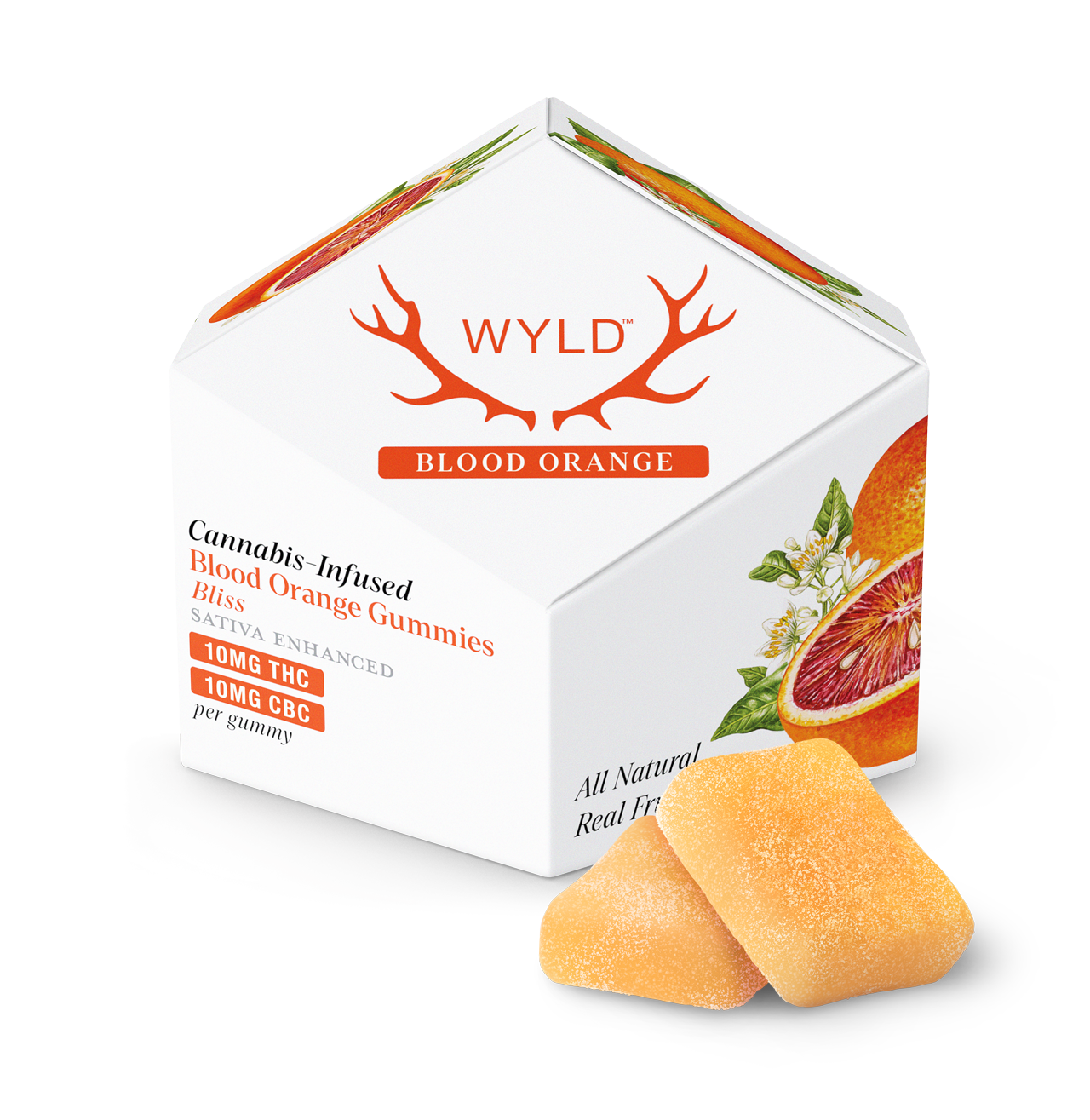 1:1 THC:CBC BLOOD ORANGE GUMMIES