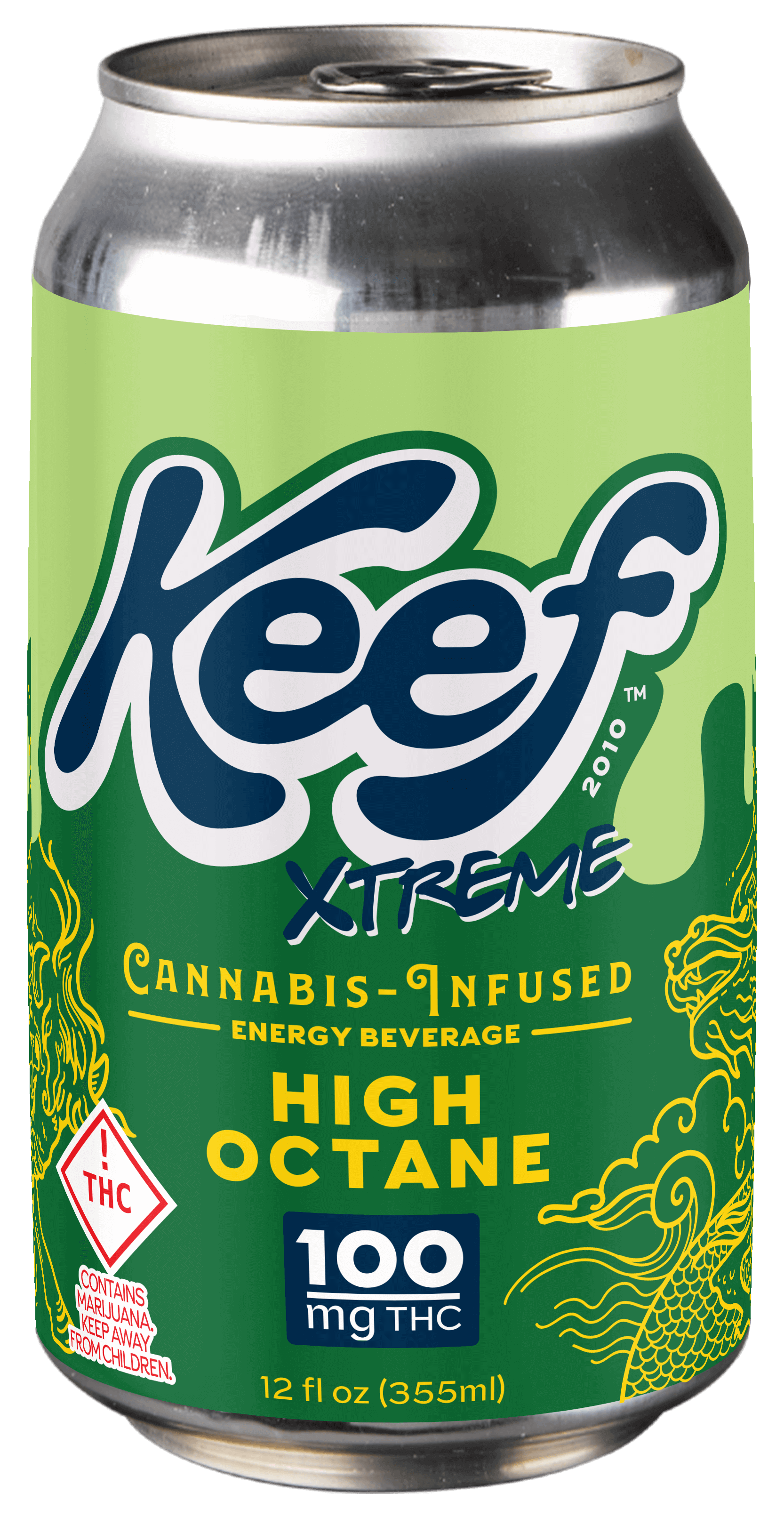 High Octane with Caffeine Xtreme Classic Soda 12oz - 100 mg