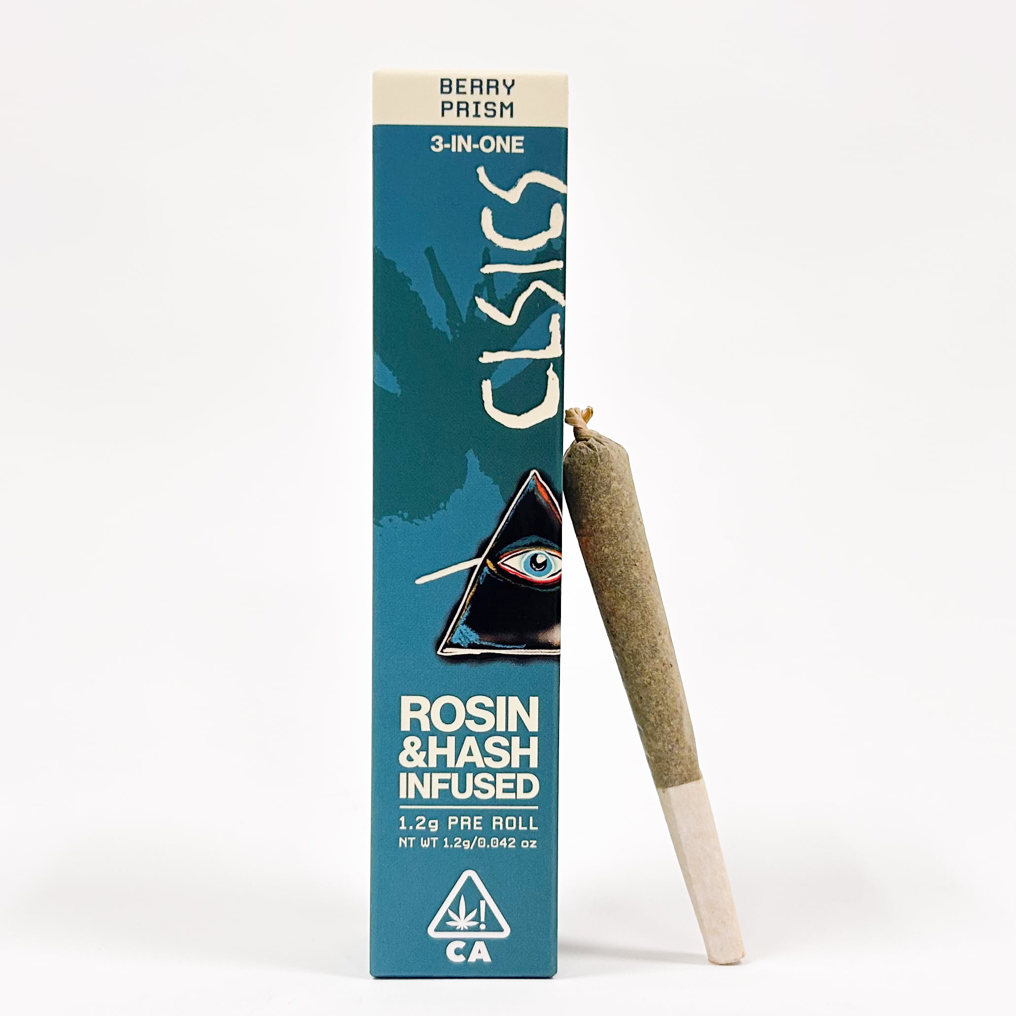 1.2g Rosin Hash Preroll Indica Berry Prism - 1.2 g