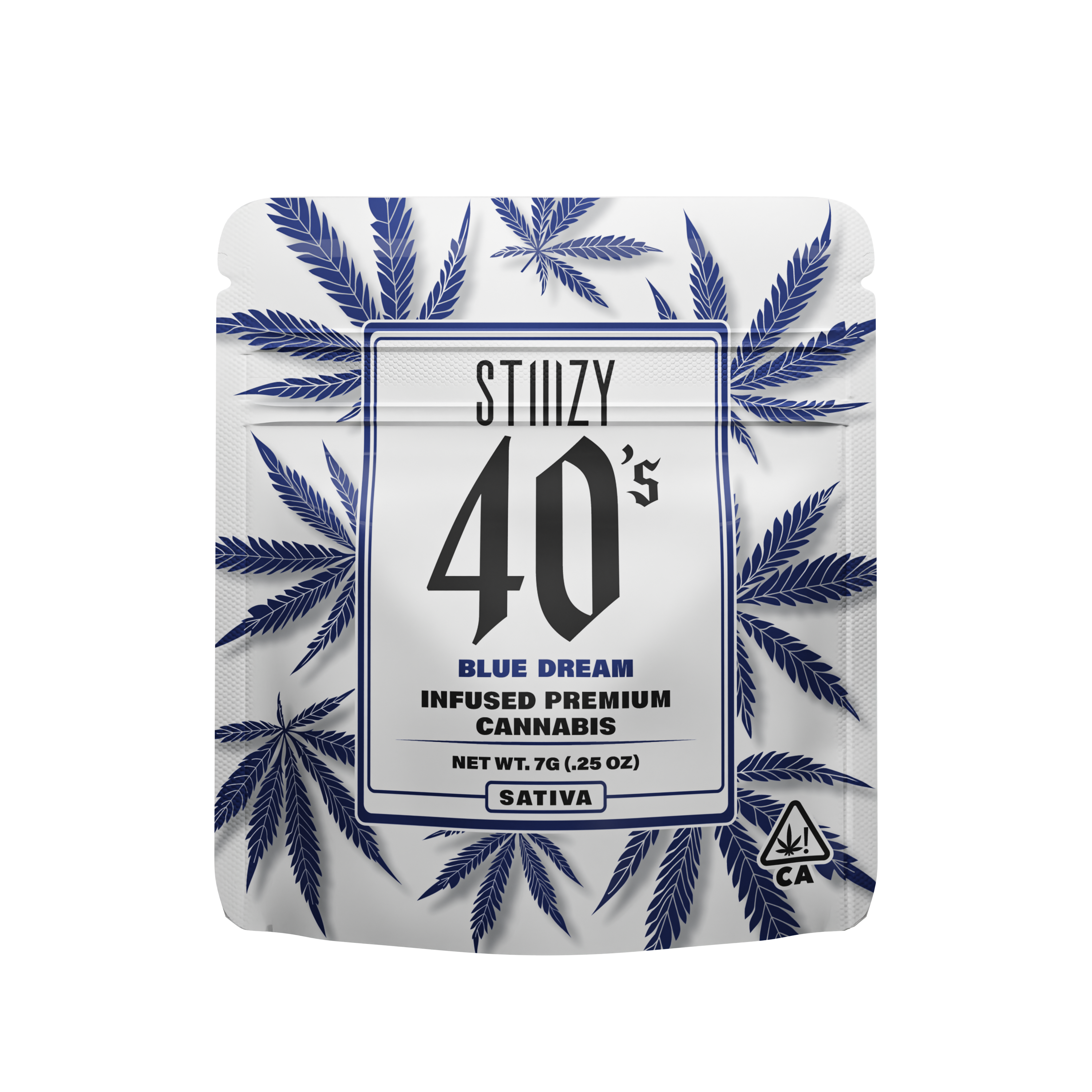 INFUSED 40'S BLUE DREAM MYLAR 7G