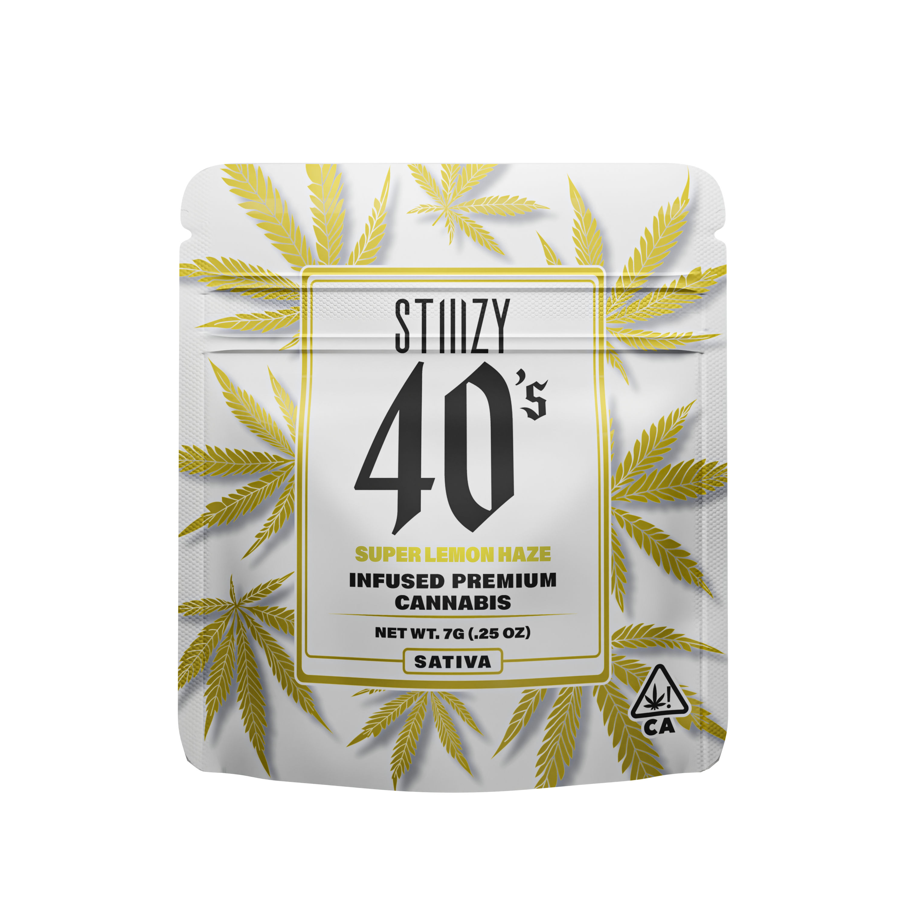 INFUSED 40'S SUPER LEMON HAZE MYLAR 7G